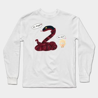 Snake in a Sock Long Sleeve T-Shirt